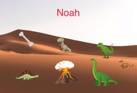 P1 learn about Dinosaurs